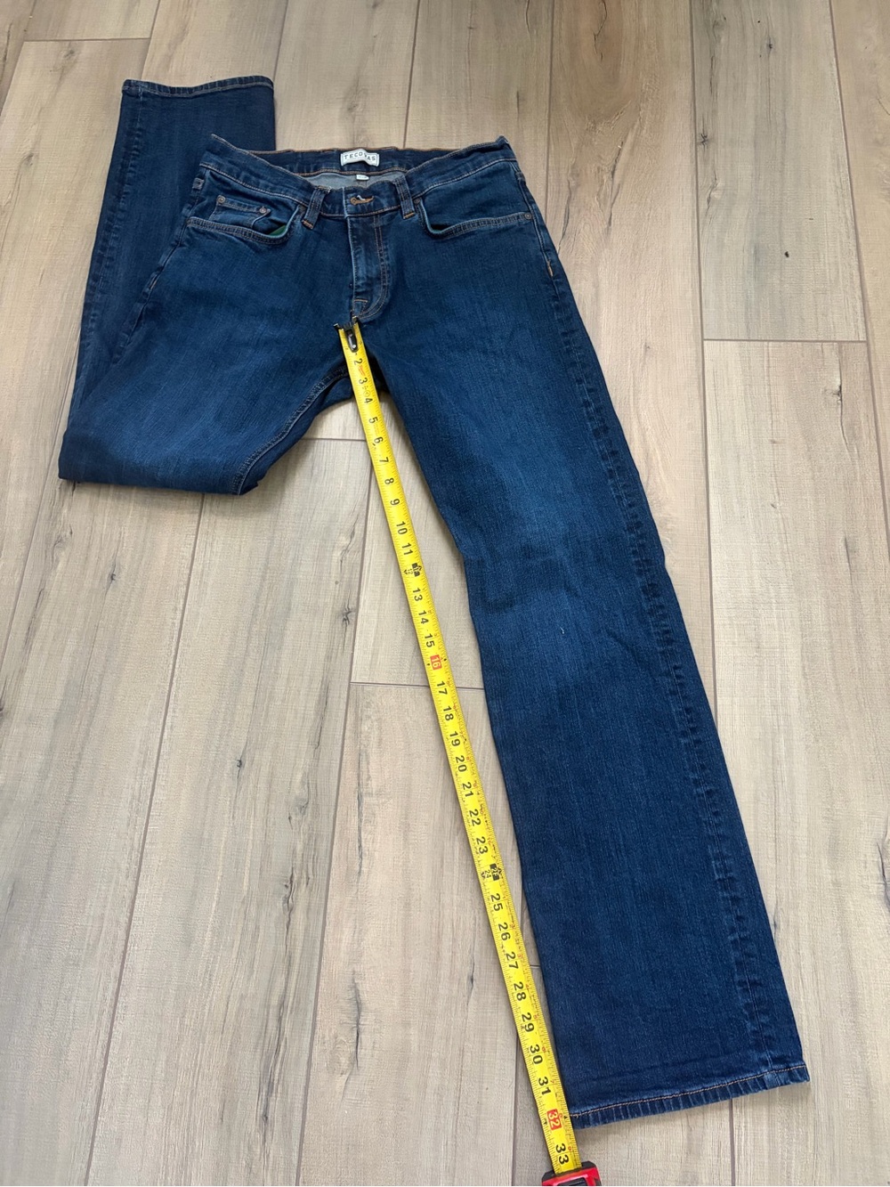 Tecovas slim fit blue jeans Sz 33X32 - Picture 4 of 7